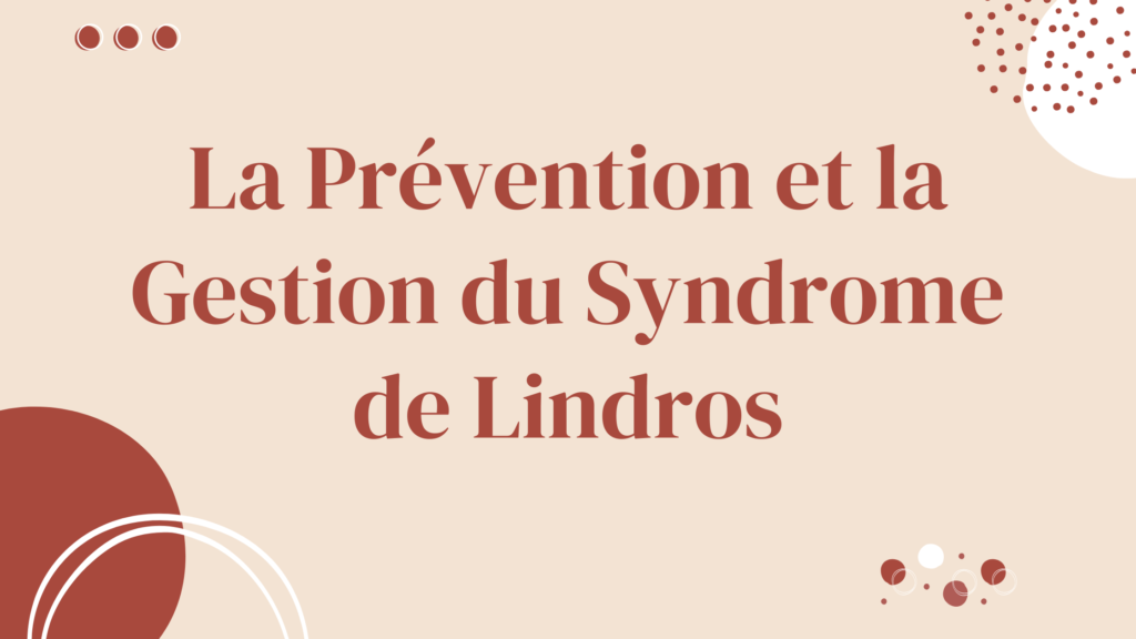 Syndrome de Lindros | 4 Points Important